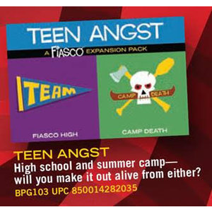 Fiasco: Teen Angst Expansion Pack